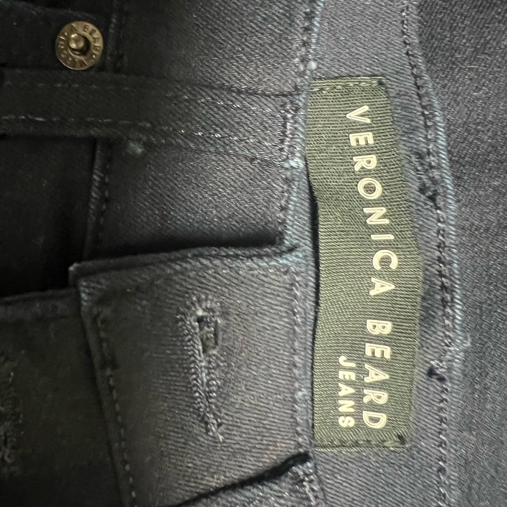Veronica Beard Womans Dark Blue Skinny Jeans